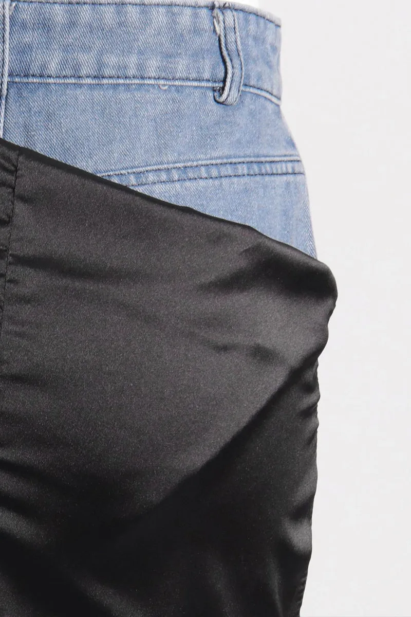 HQS1418 Layered Illusion Skirt