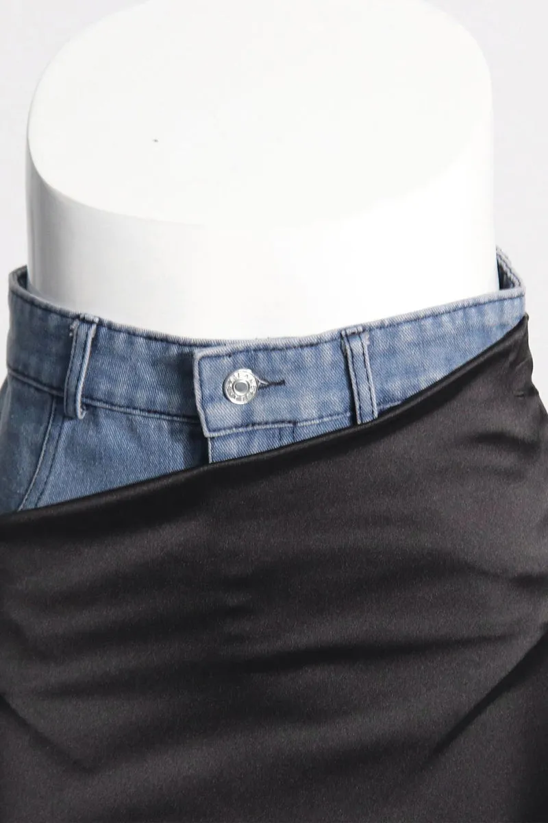 HQS1418 Layered Illusion Skirt