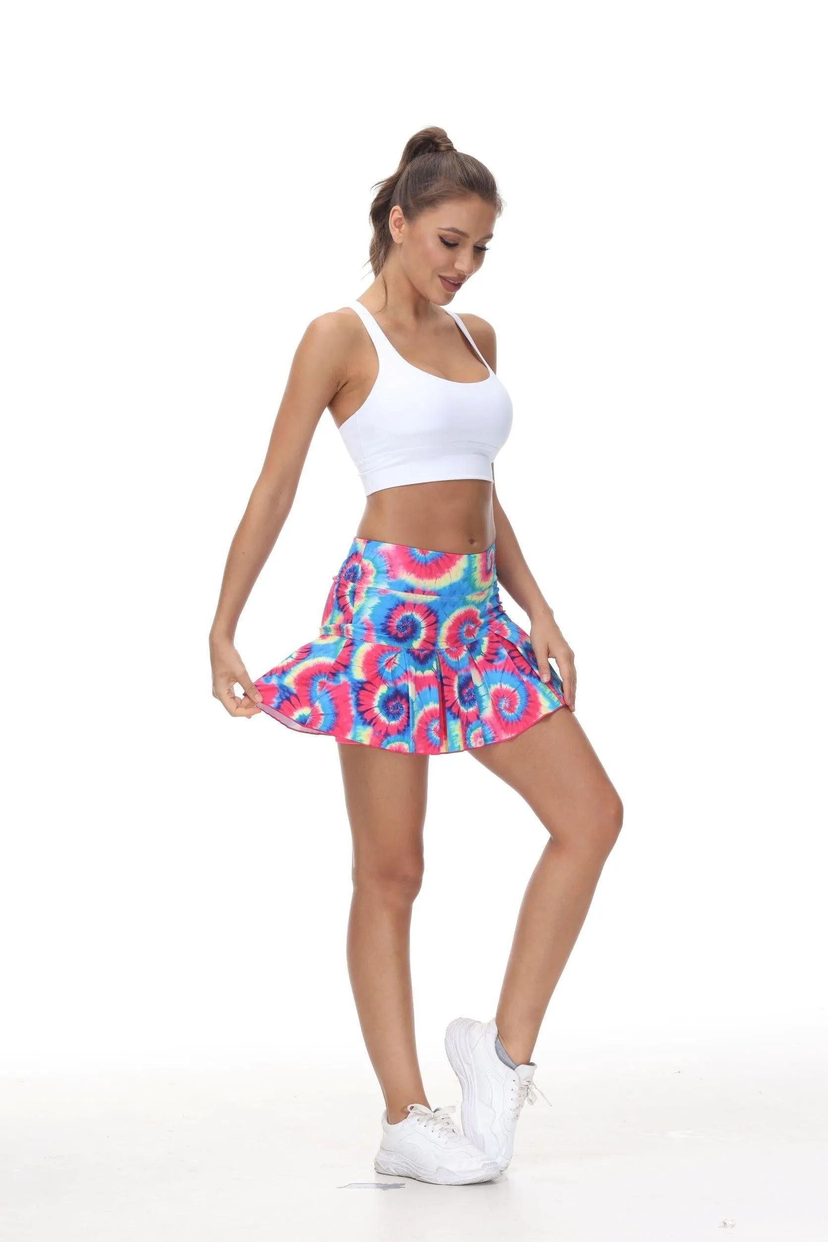 It's Tie-Dye Time Skirt-Skort