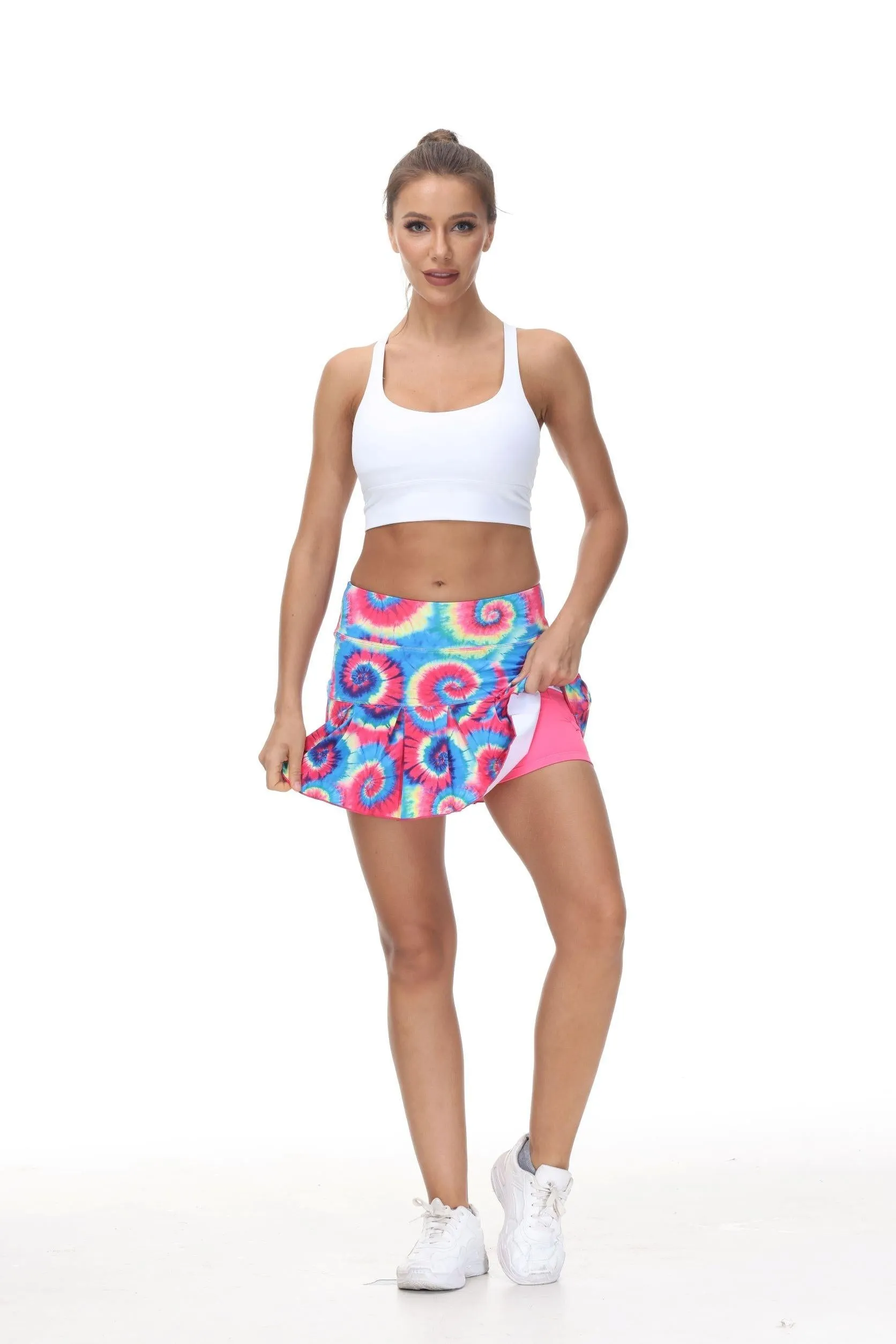 It's Tie-Dye Time Skirt-Skort