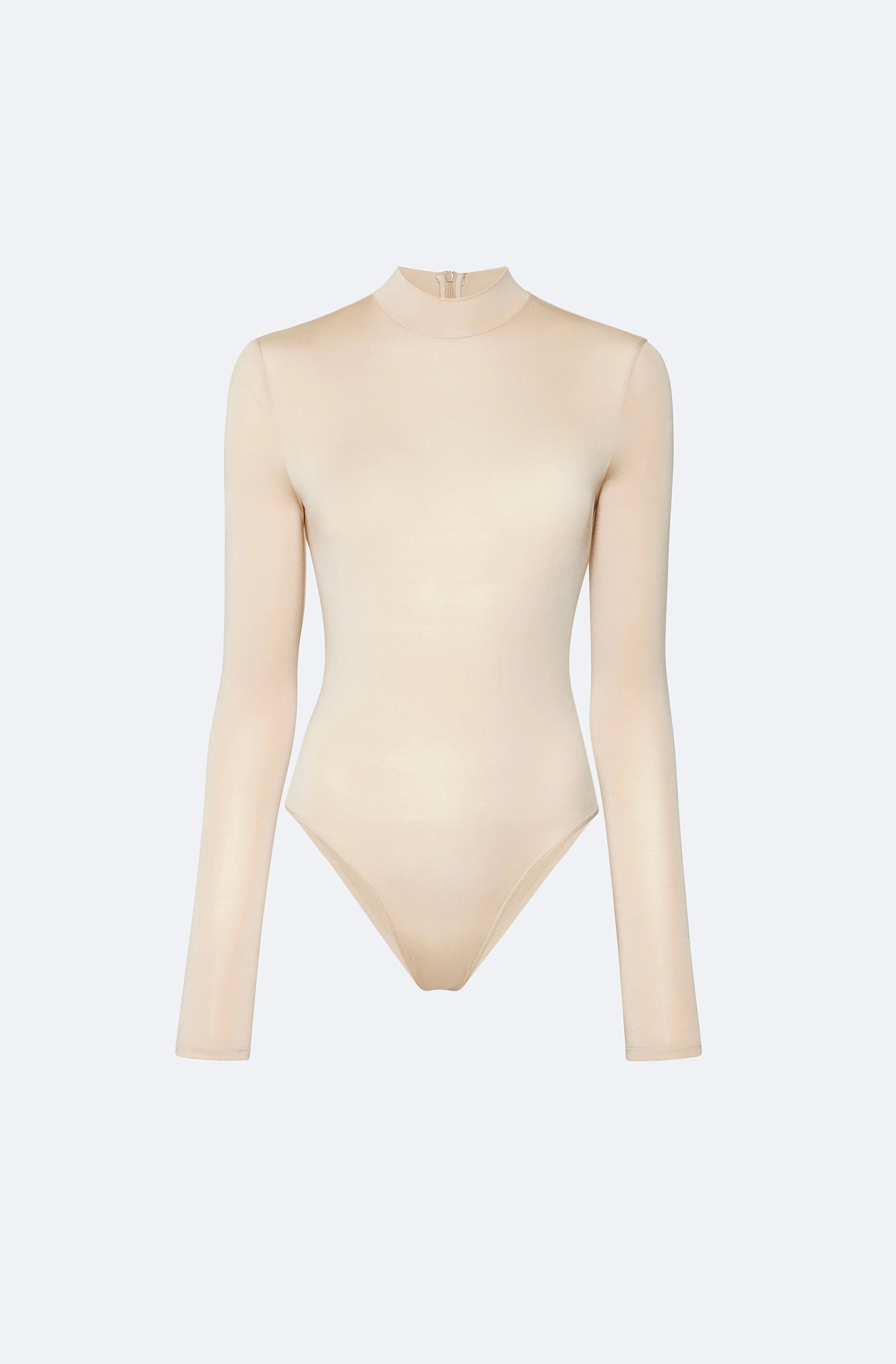 Jersey Mock Neck Bodysuit