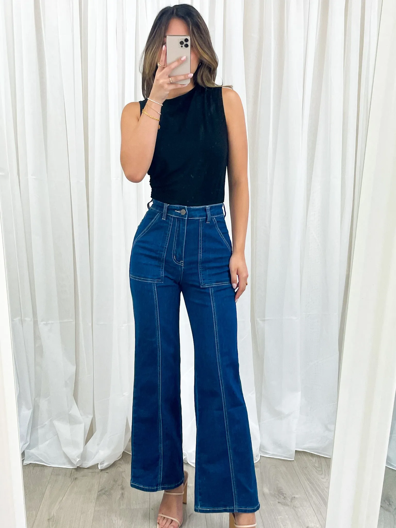 KATINA TOP - BLACK