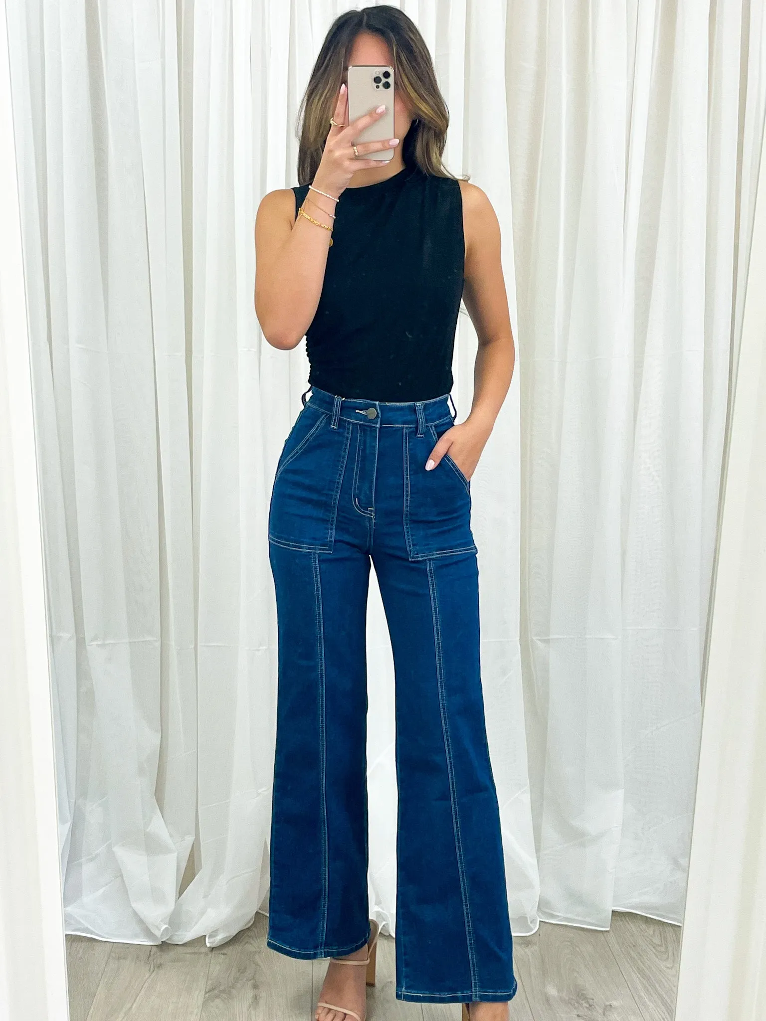 KATINA TOP - BLACK