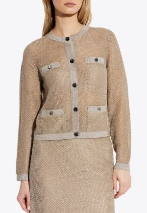 Kendra Mesh Cardigan