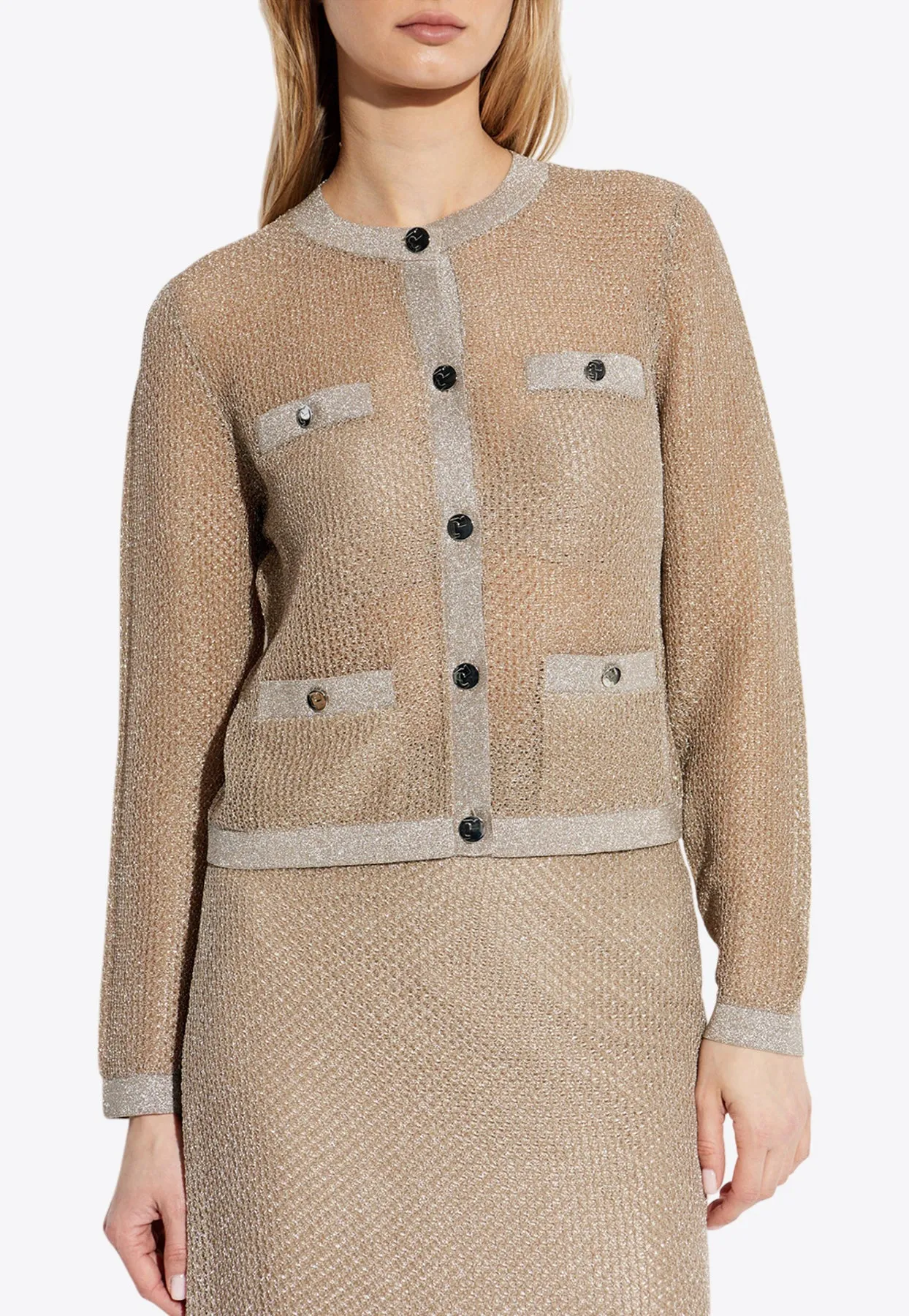 Kendra Mesh Cardigan