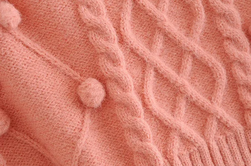 Knit Single-breasted Cardigans Cami Tops Two-piece