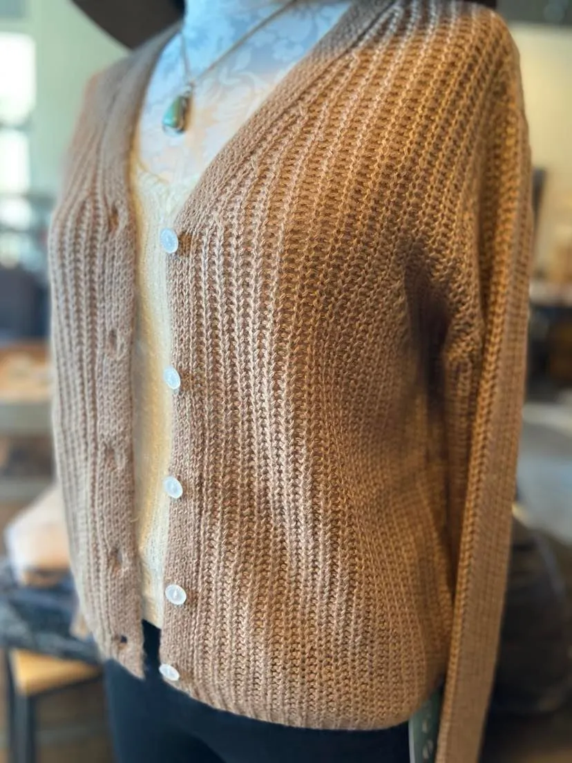 Knitted Cardigan Sweater