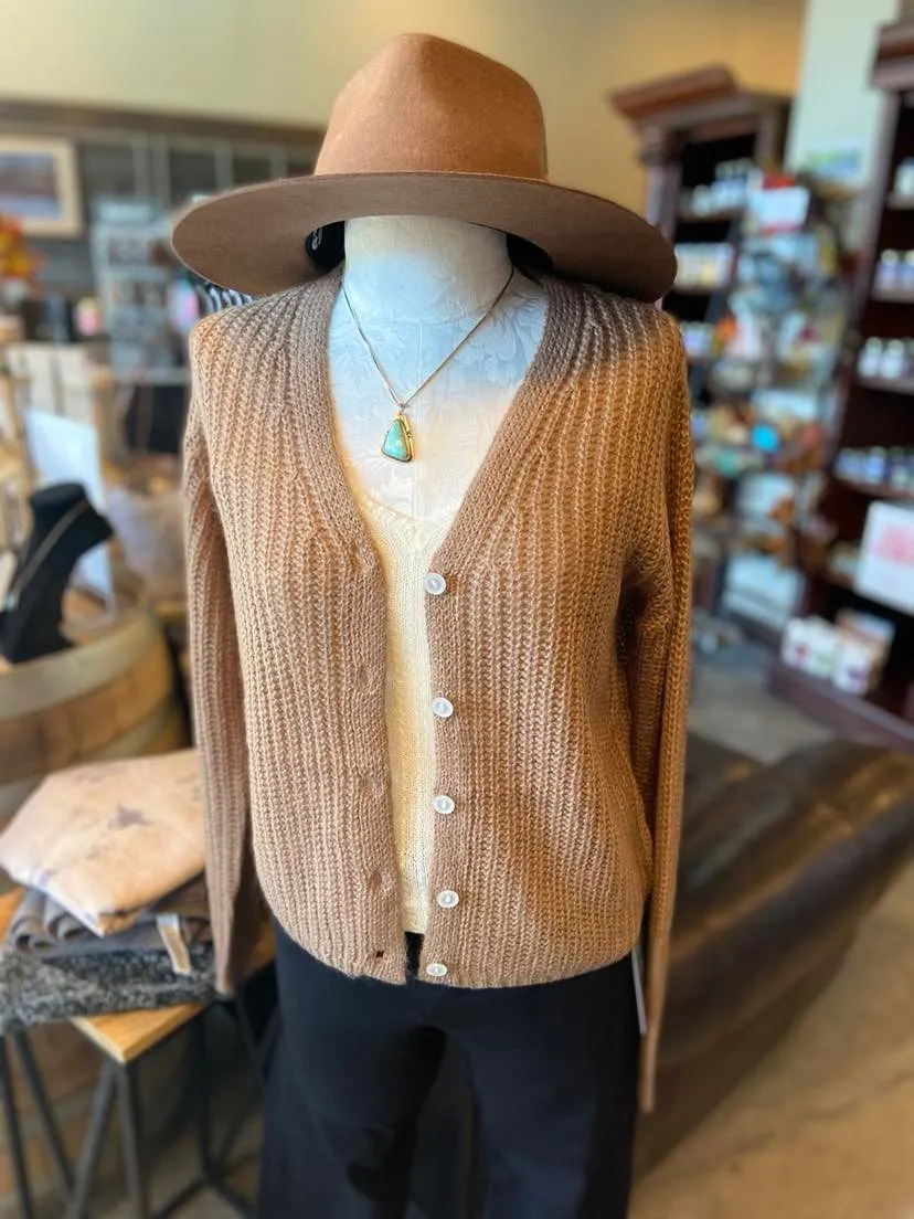 Knitted Cardigan Sweater