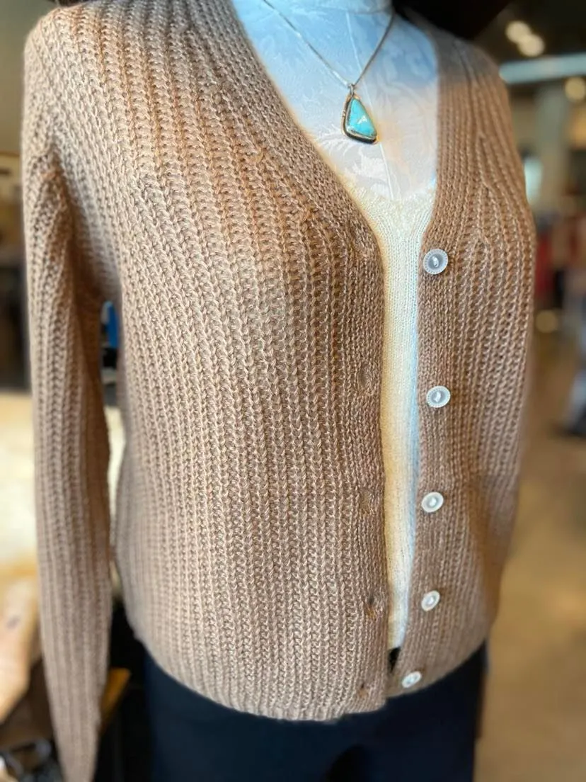 Knitted Cardigan Sweater