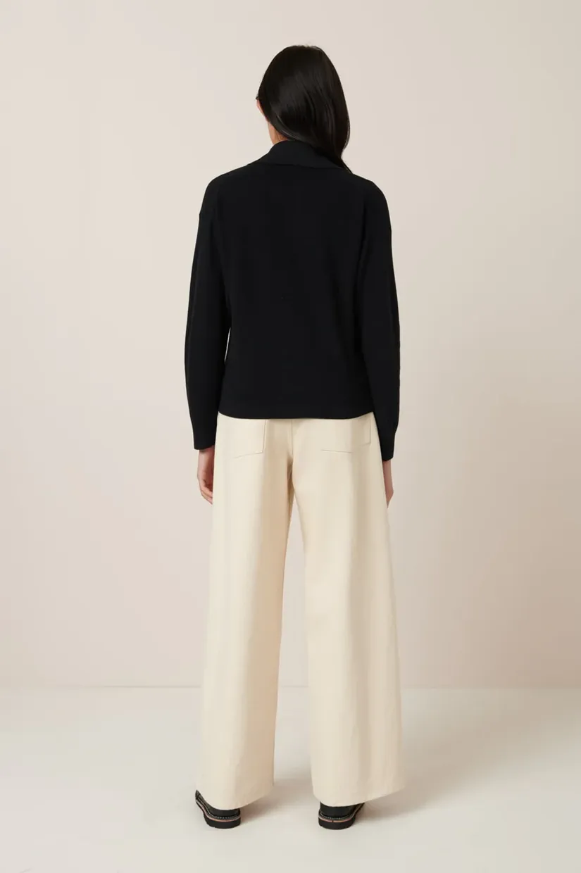 Kowtow Merel Cardigan - Black