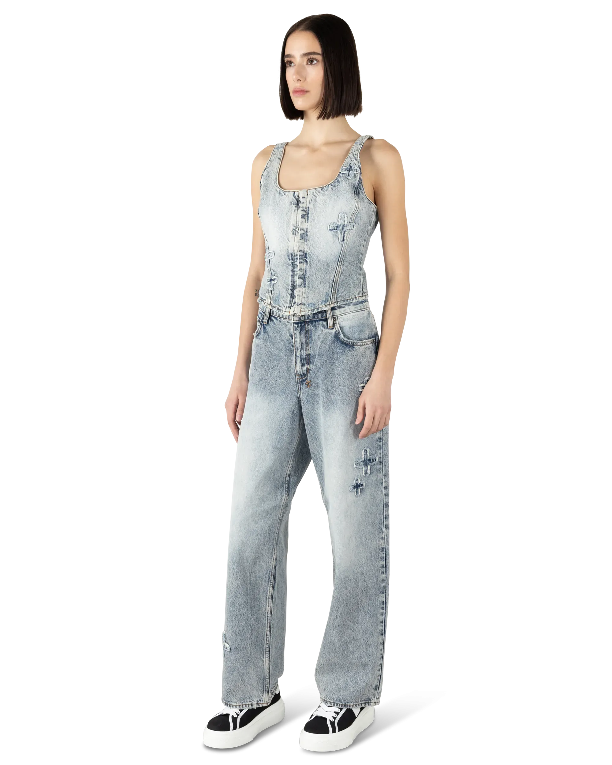 Ksubi Jeans Gigi Bustier Klassic Kraftwerk