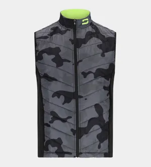 KYTE CAMO GILET - BLACK