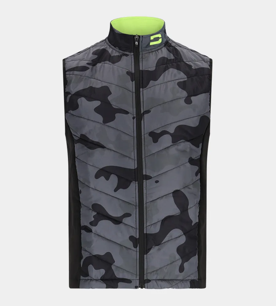 KYTE CAMO GILET - BLACK