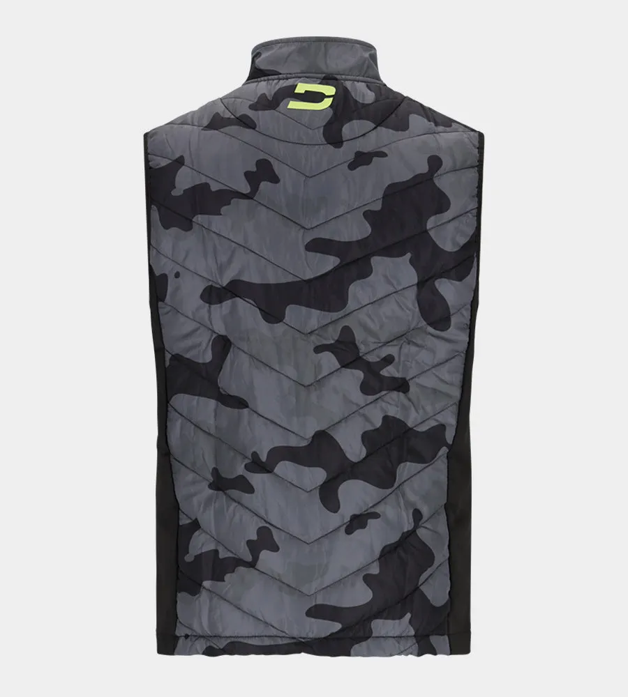 KYTE CAMO GILET - BLACK