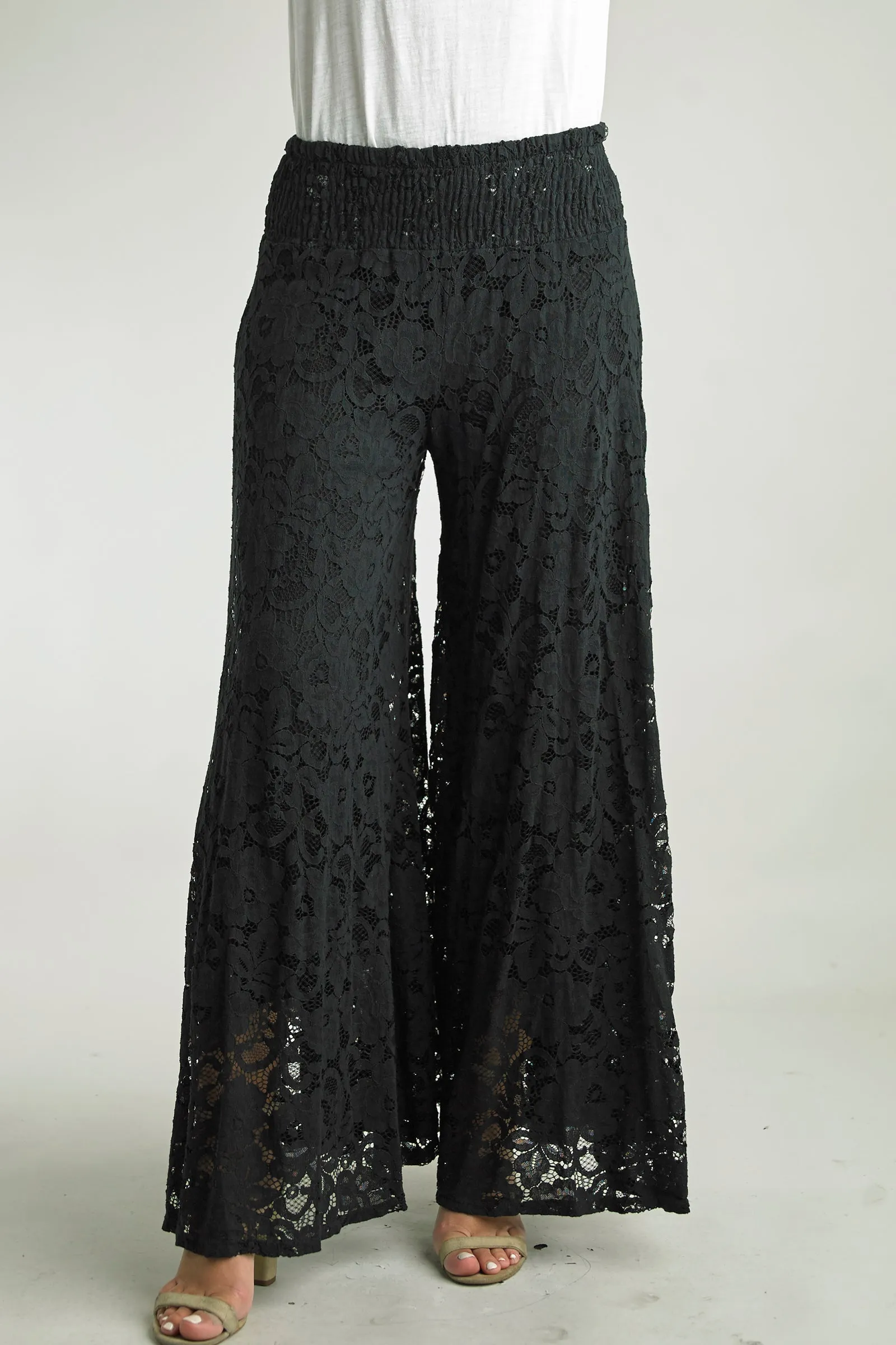 Lace Layered Pants