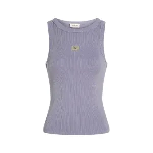 Lavender Ribbed Tank Top