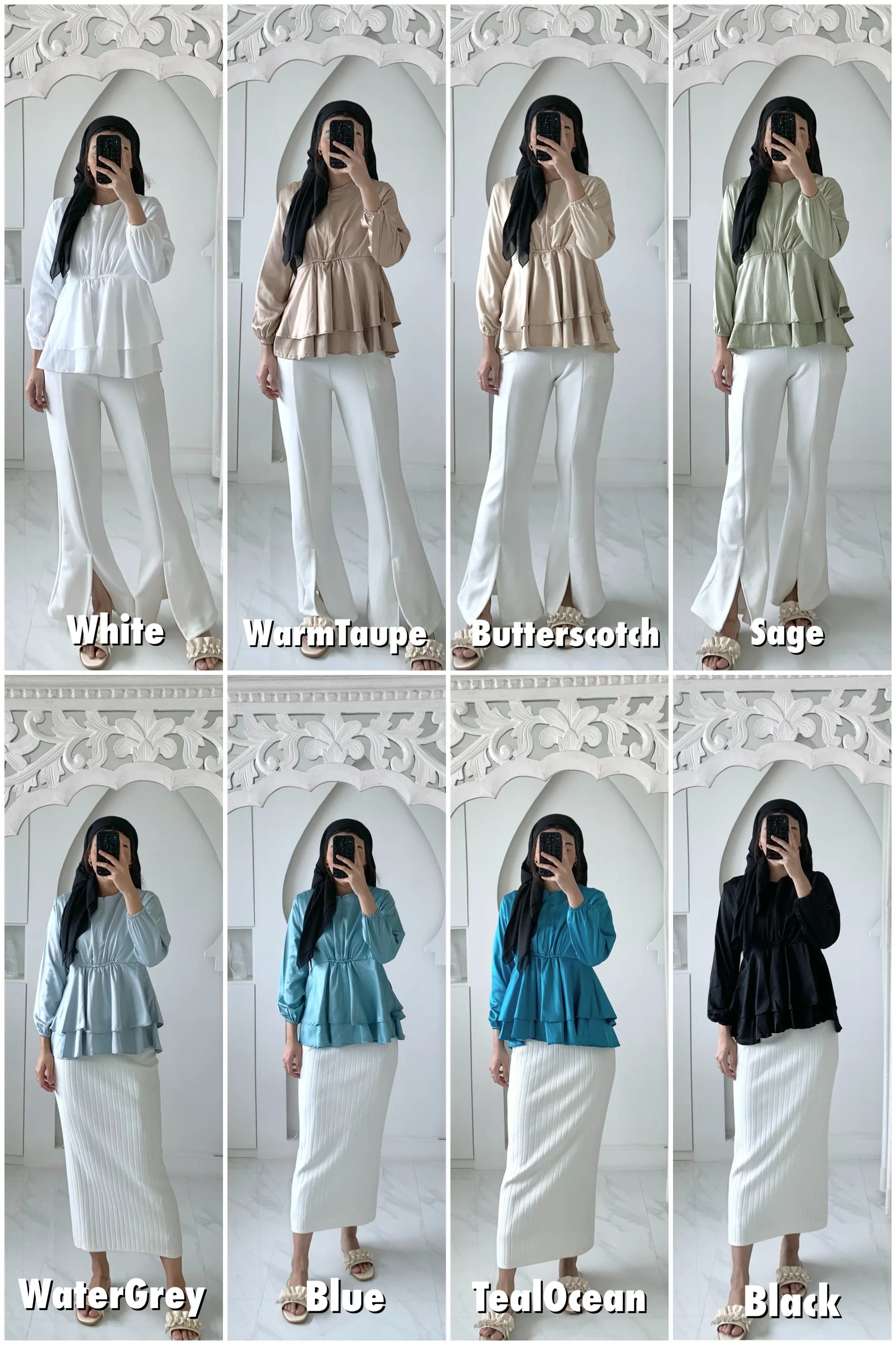 Layered Paris Silk Top