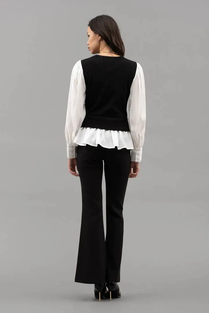 Layered Sweater Vest