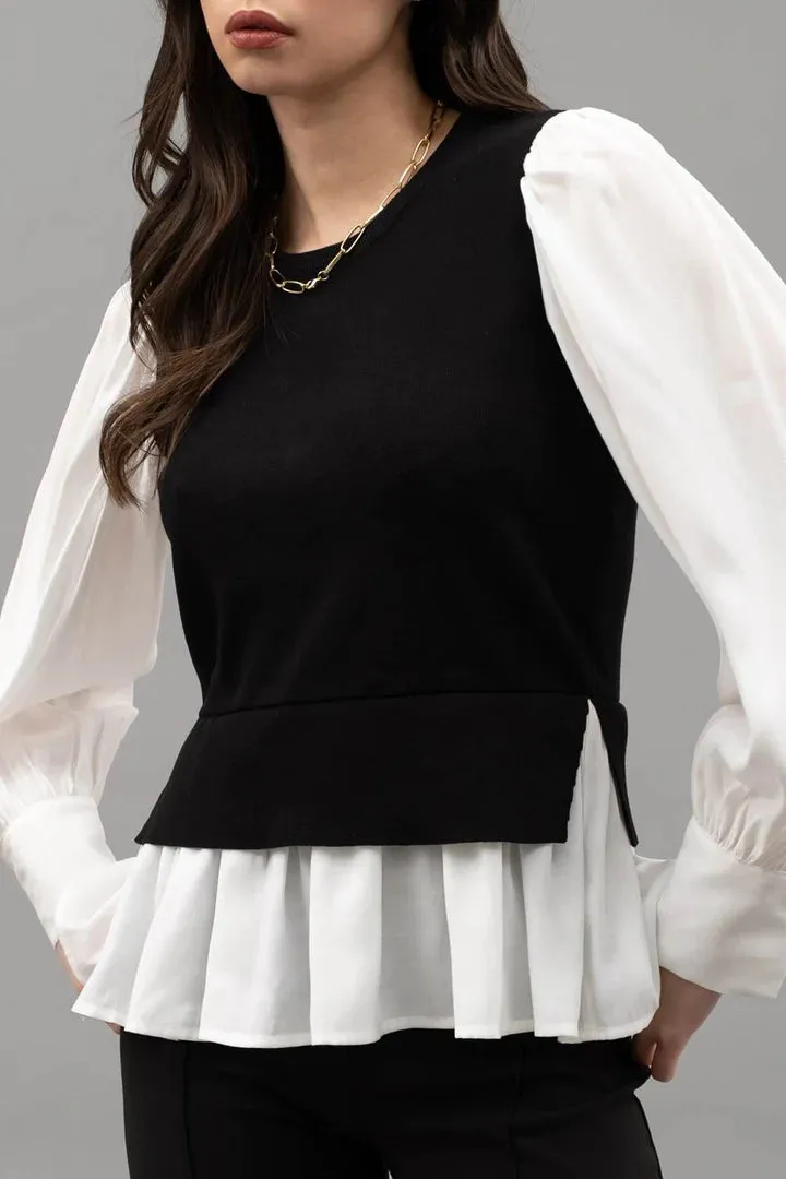 Layered Sweater Vest