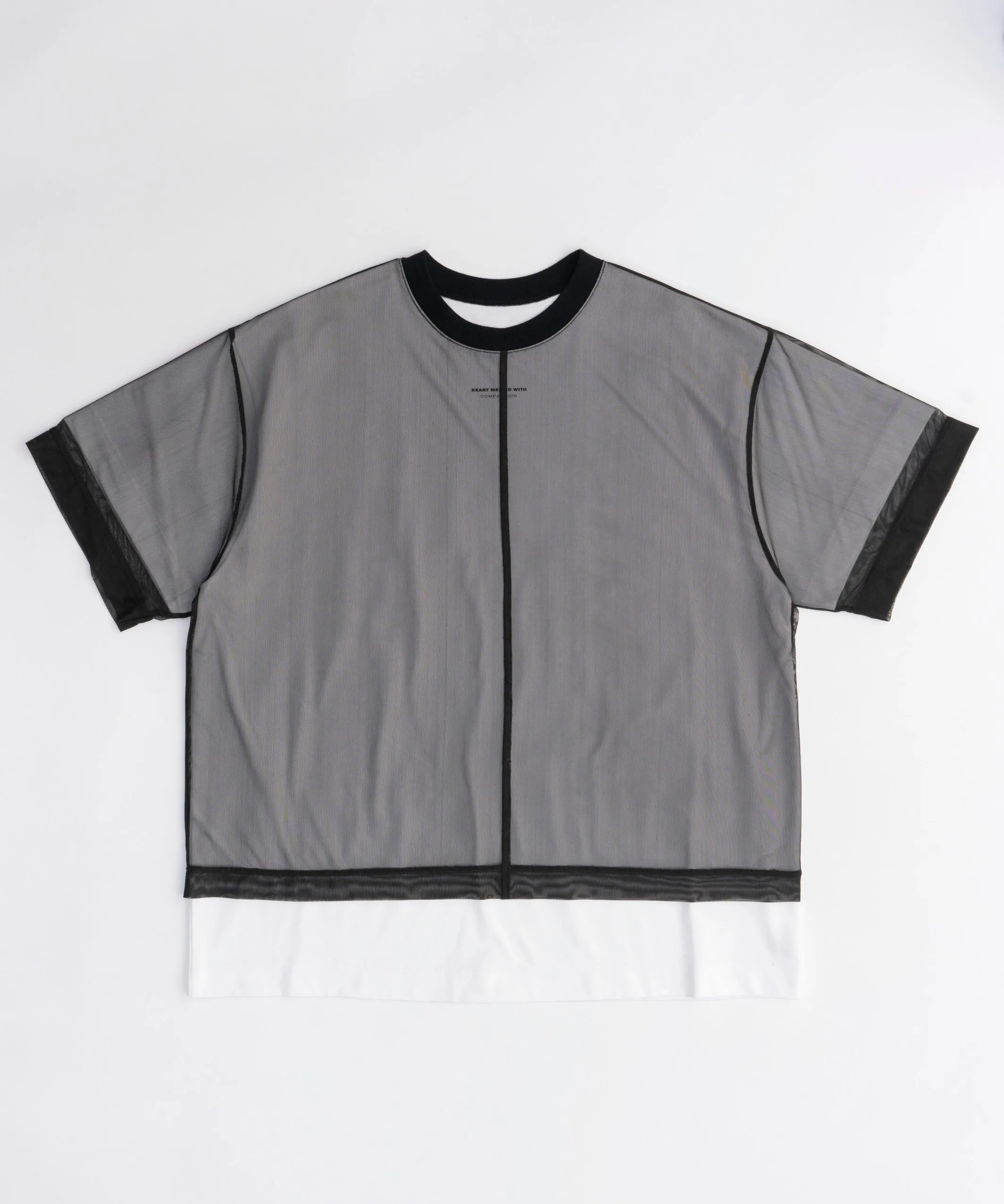 Layered Tulle T-shirt