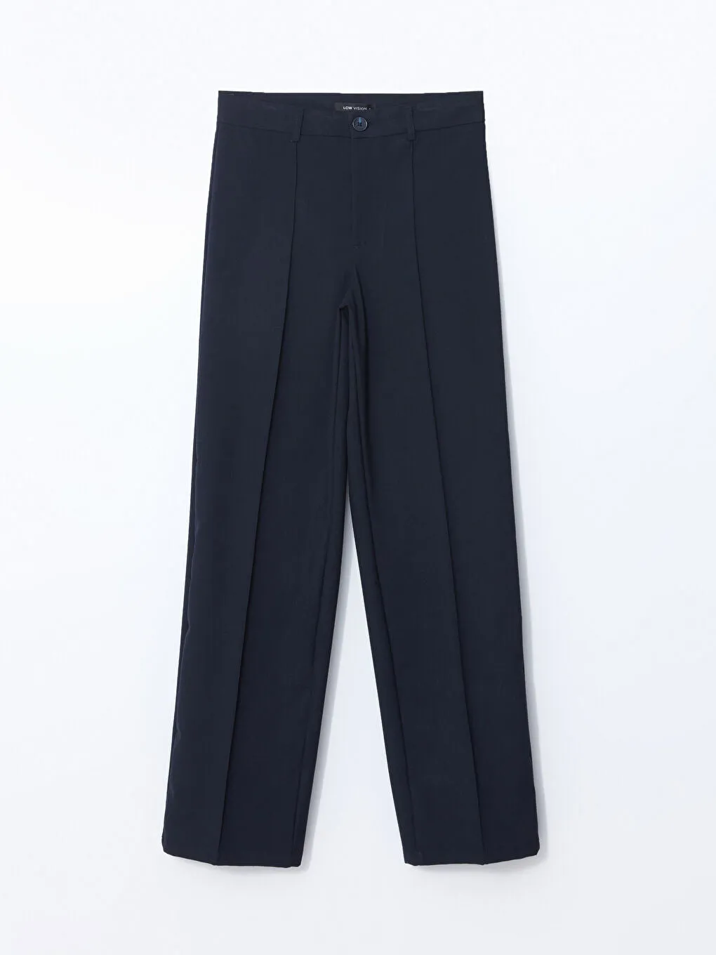 LCW Vision Grey Slim Fit Women Trousers