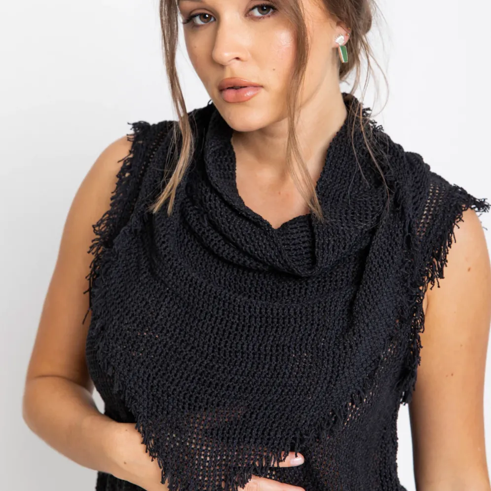Lisa Brown Dezba Sleeveless Top