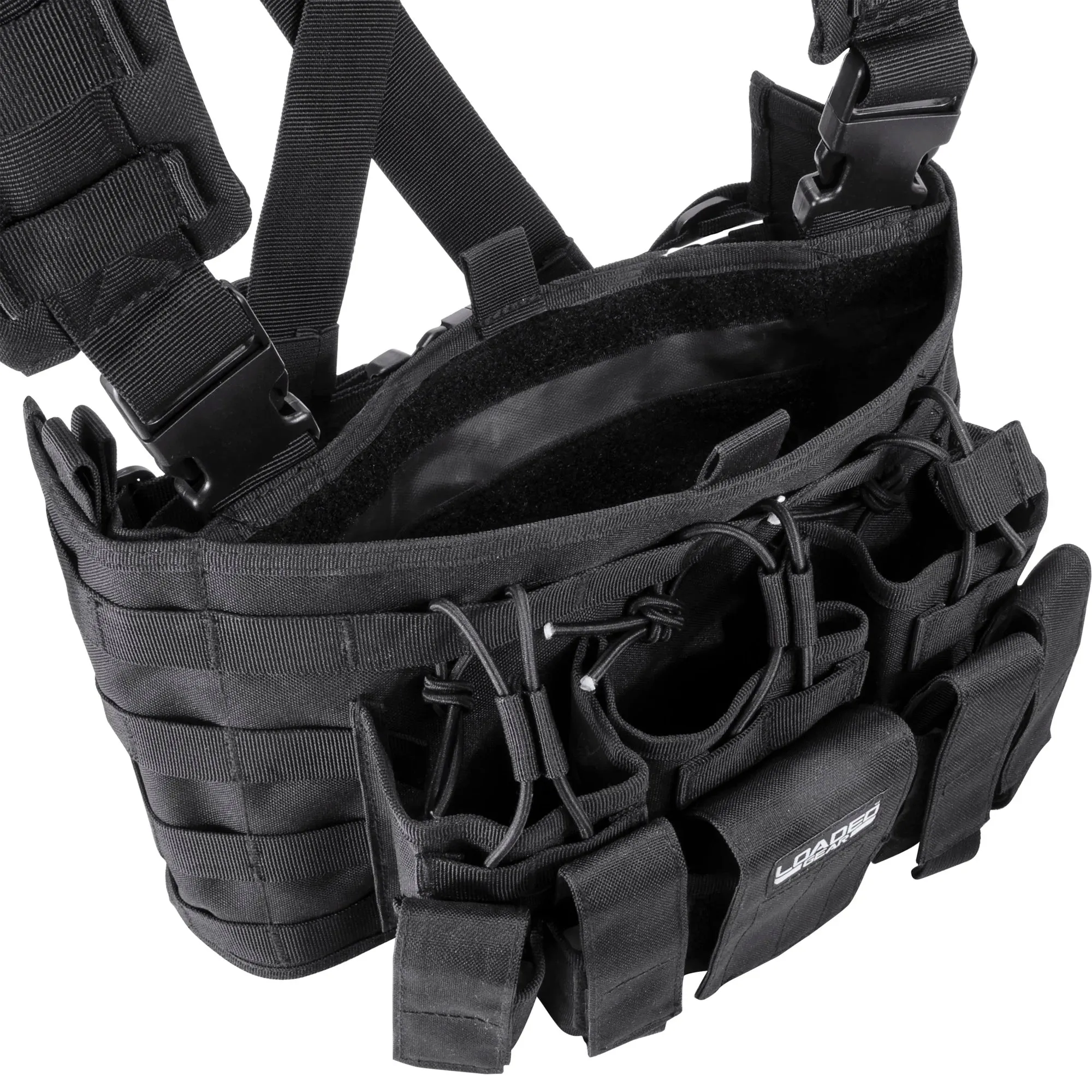 Loaded Gear VX-400 Tactical Chest Rigs | Black, OD Green, Dark Earth | BI12258, BI12794, BI12792