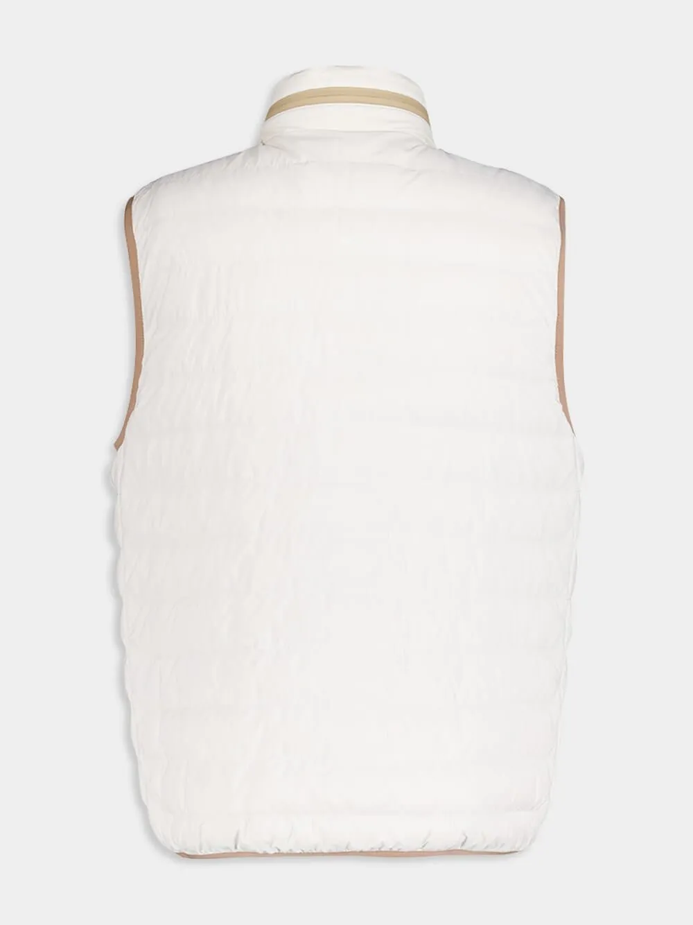 Logo-Embroidered  Padded Vest