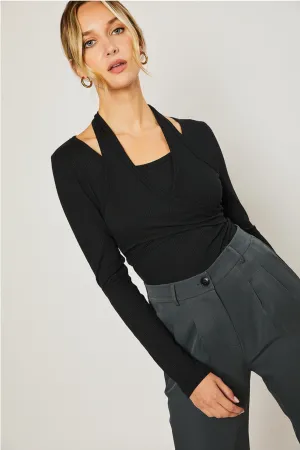Long Sleeve Layered Top