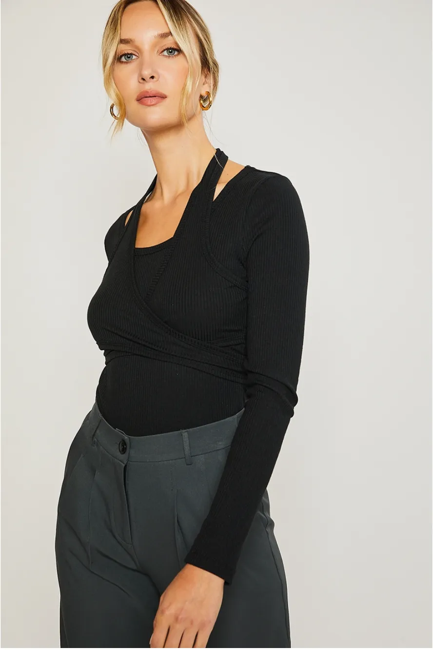 Long Sleeve Layered Top