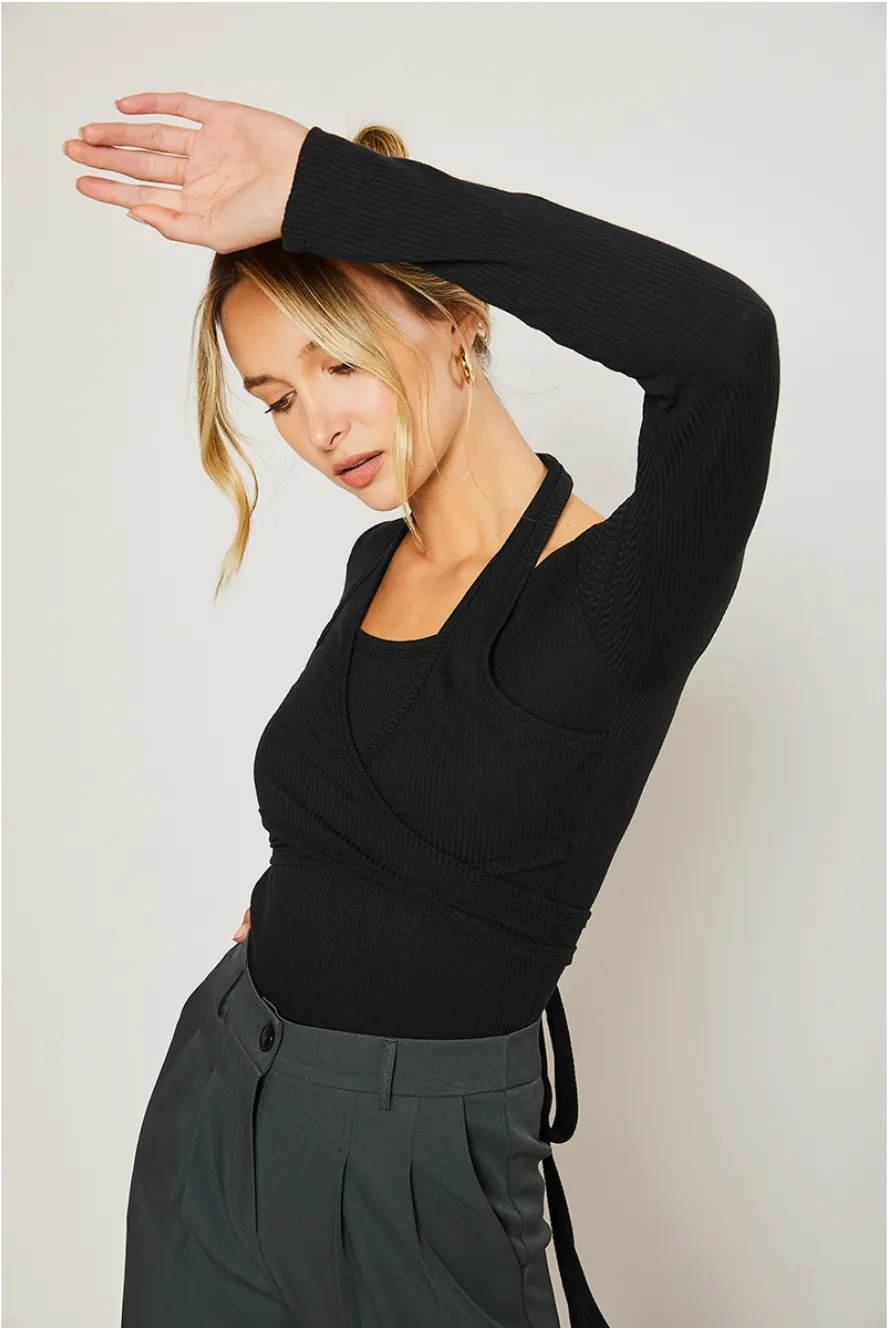 Long Sleeve Layered Top