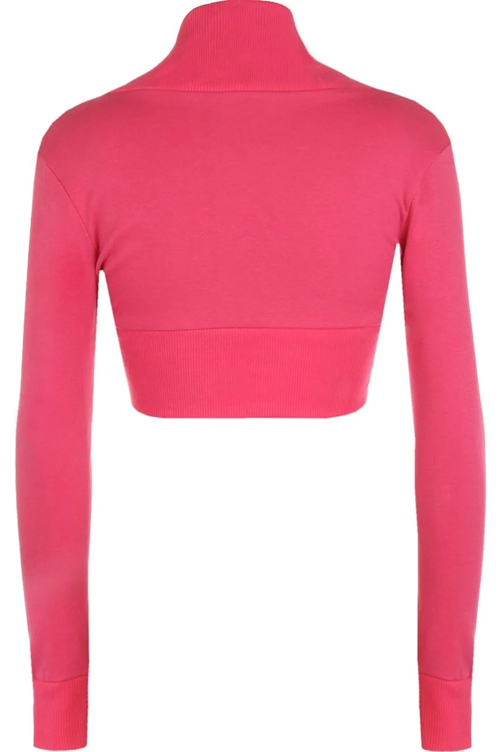 Long Sleeve Ribbed Bolero Shrug
