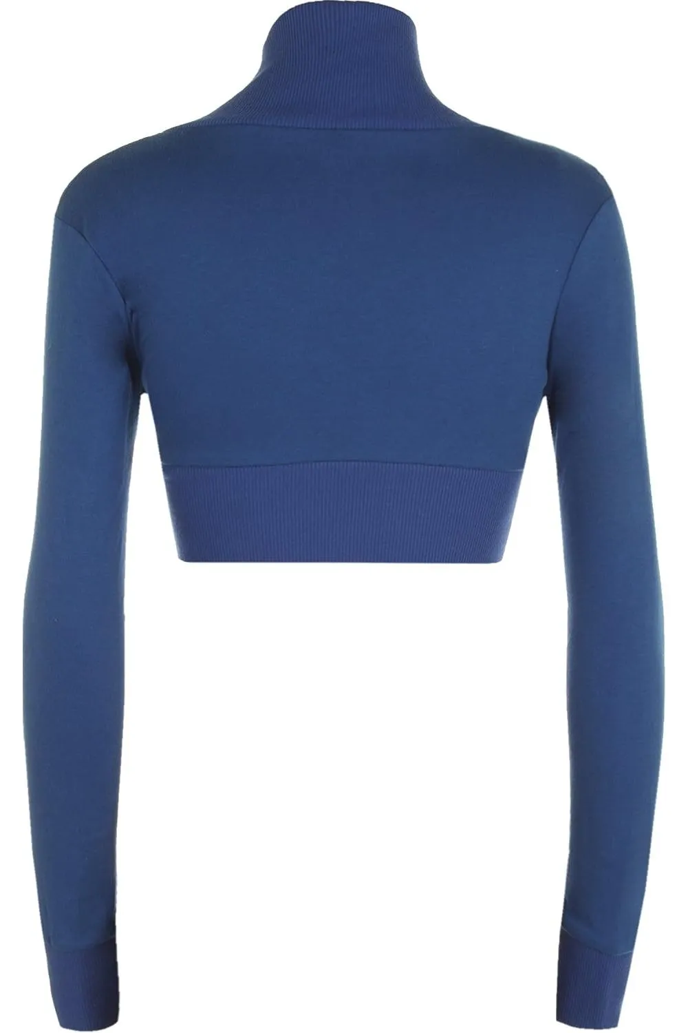 Long Sleeve Ribbed Bolero Shrug