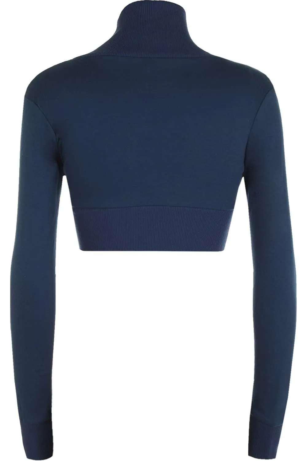 Long Sleeve Ribbed Bolero Shrug