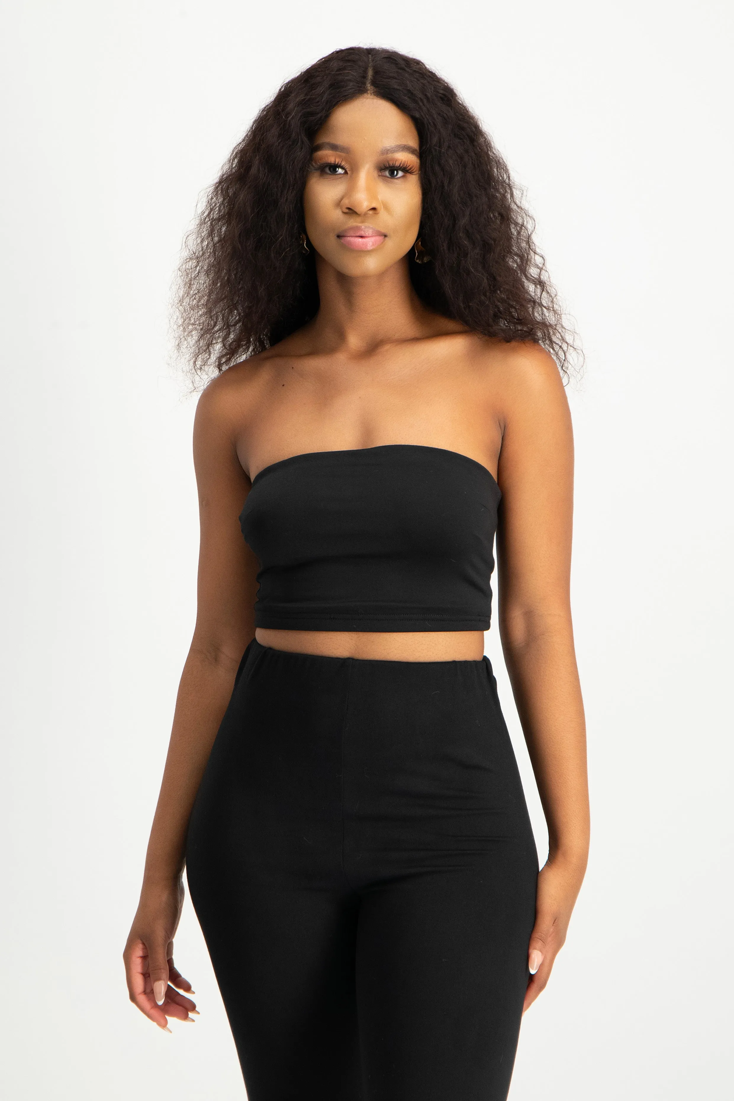 Lounge Bandeau Crop Top