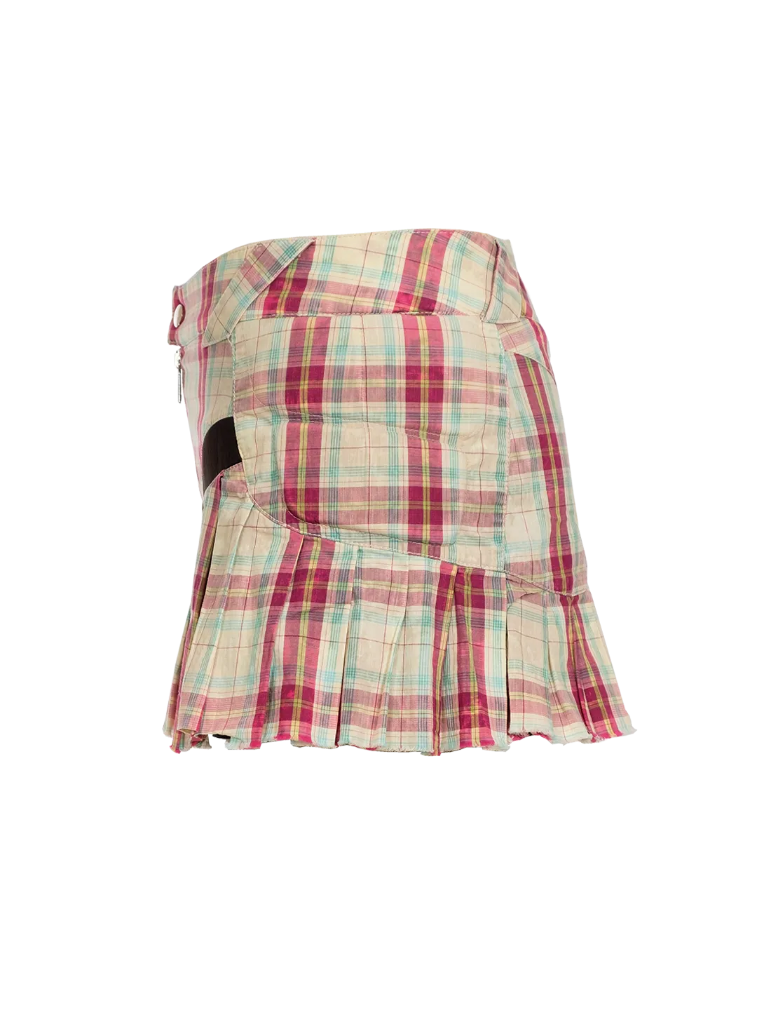 M-Bike Pleated Skirt
