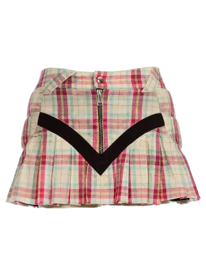 M-Bike Pleated Skirt