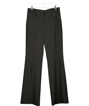 MANGO Black Straight Suit Trousers UK 12
