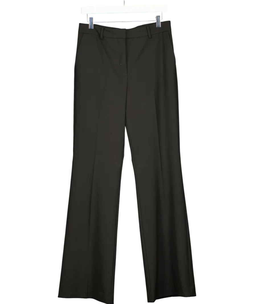 MANGO Black Straight Suit Trousers UK 12