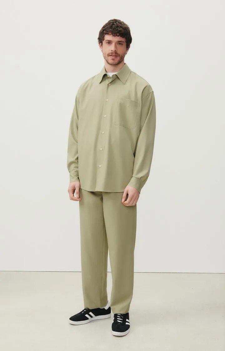 MEN'S SHIRT KABIRD - LEAVEN