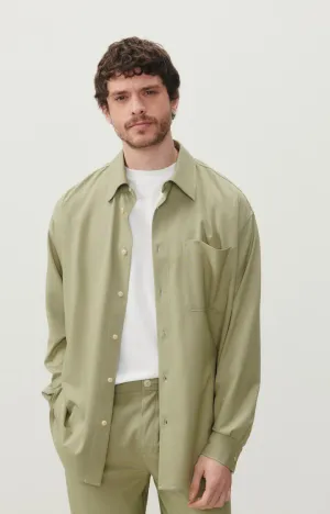 MEN'S SHIRT KABIRD - LEAVEN