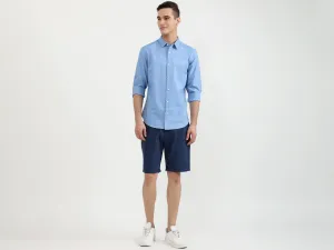 Mens Slim Fit Solid Shirt