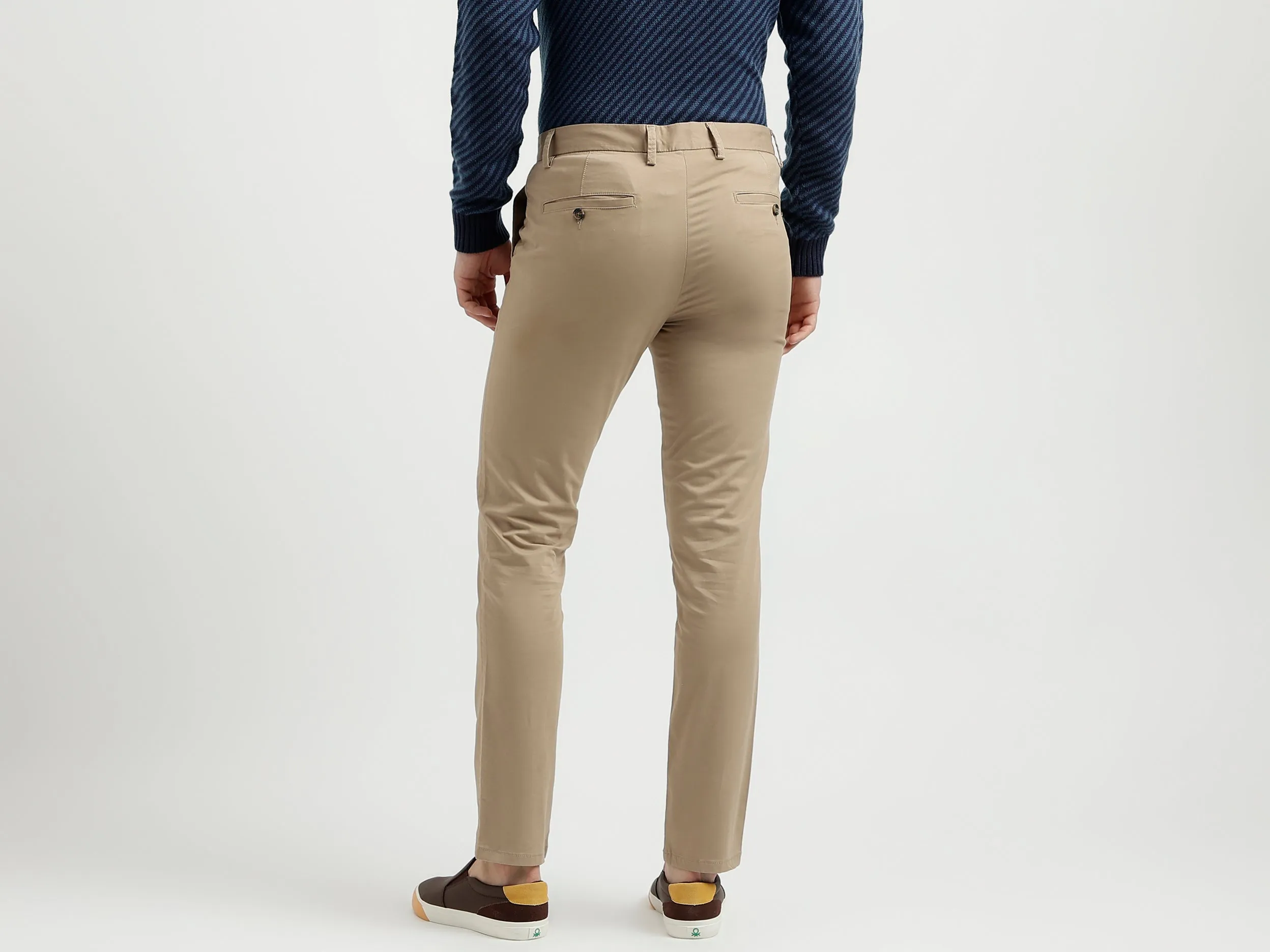 Men's Slim Fit Stretched Trousers