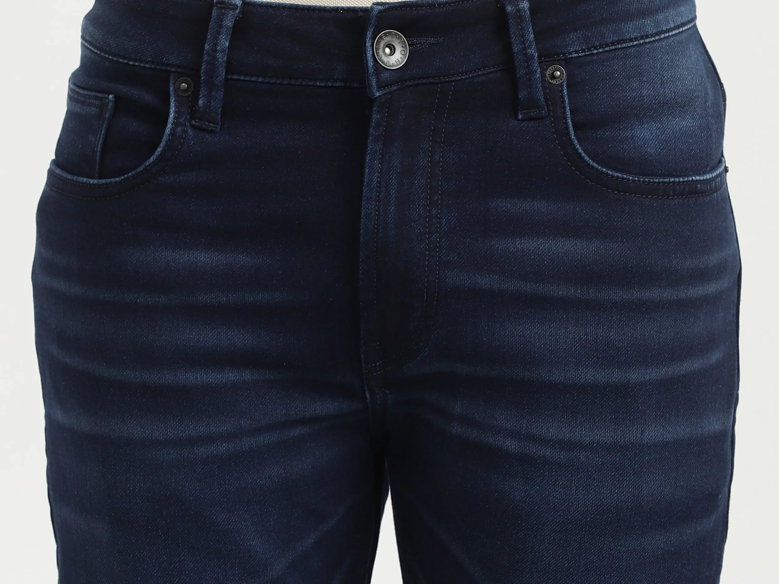 Mens Slim Straight Jeans