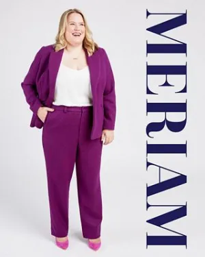 Meriam Trousers Pattern, sizes 12-32  -- Cashmerette