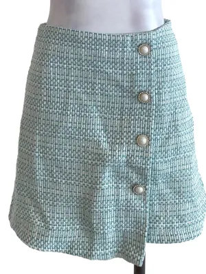 Mint Green Knitted Skirt