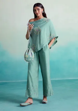Mintella off-shoulder top and pants