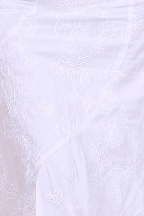 MISS PINKI Georgia Flare skirt in white