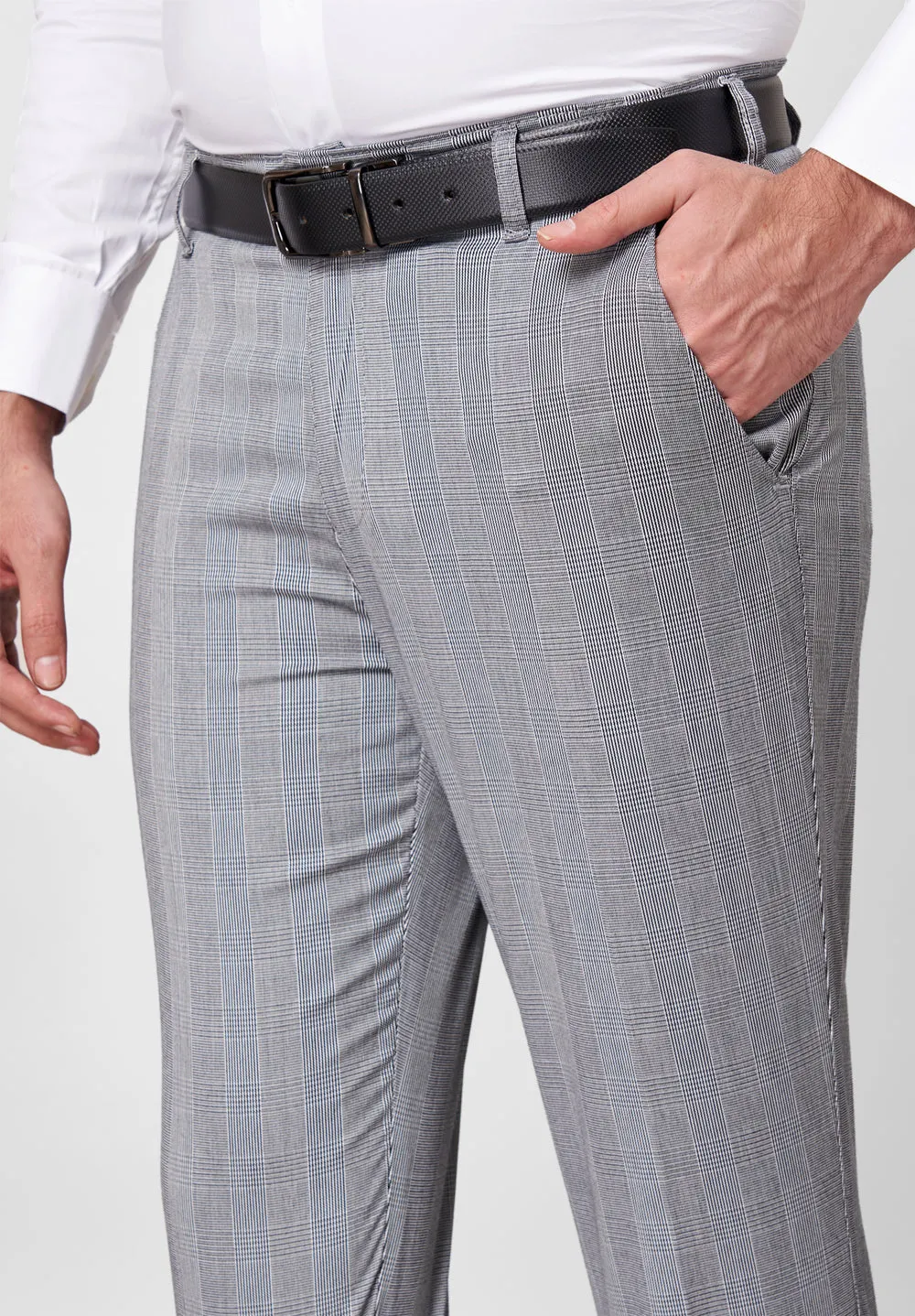 Narrow Fit Cotton Trouser - N38982