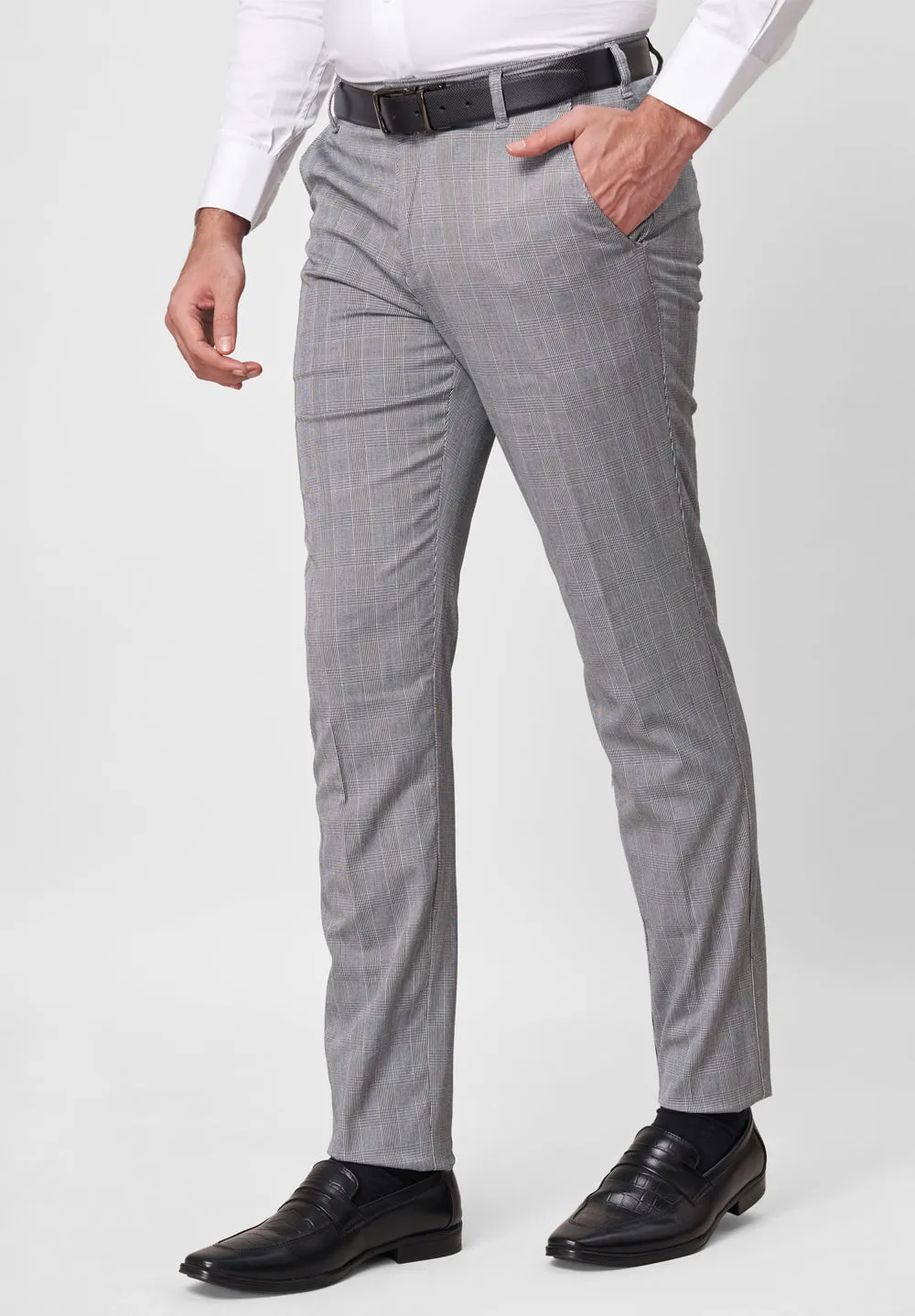 Narrow Fit Cotton Trouser - N38982